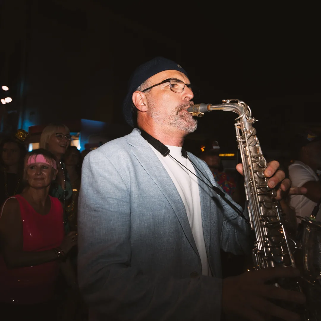 Saxophoniste performer